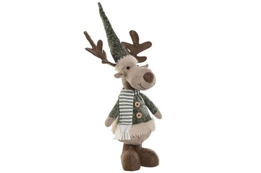 Christmas Figure Reindeer Ideal Gift Beige