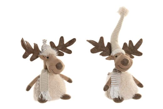 Christmas Figure Reindeer Sitting Ideal Gift