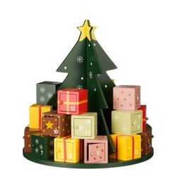 Figura Navideña Árbol Verde FSC 30 x 27,5 cm Edelmann