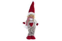 Julfigur flicka röd traditionell 35 cm