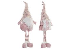 Christmas girl figure pink