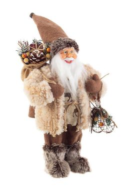 Figur Jultomten Alpin Naturlig 40 cm