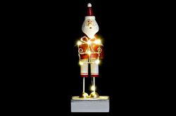 Figur Julemand med LED-lys