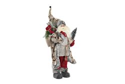 Santa Claus Figure Red 32x20x63