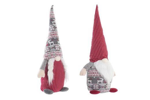 Figura Peluche Natale Barbuta Grande