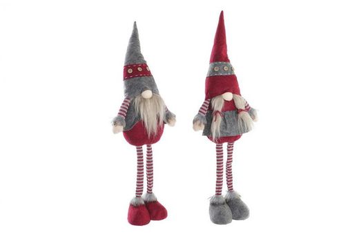 Stående julepynt plysfigur