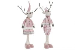 Standing Christmas reindeer figure