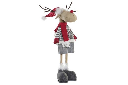 Standing Christmas reindeer figure