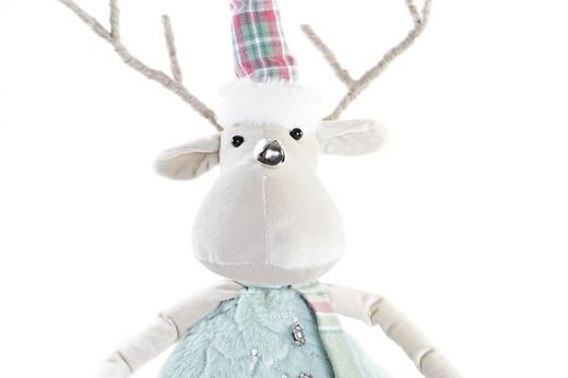 Large Chic Christmas Reindeer Figure