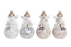 Resin Angel Christmas Figure 11x9x17