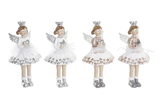 Figura Resina Ángel Navidad 11x9x21