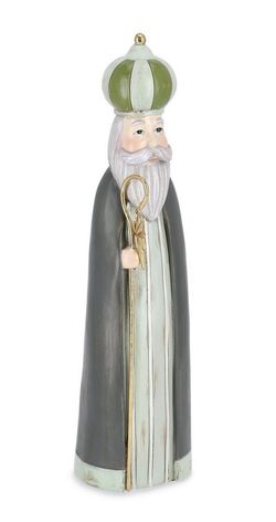 Figur Kung Magi Grön Färg 30 cm höjd Bizzotto