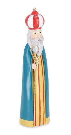 Figur Tres Konungar Blå 30 cm Bizzotto