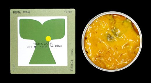 Filete de Trucha al Curry ABC+ Conservas Marisco Pescado Gourmet Portugal 120 g