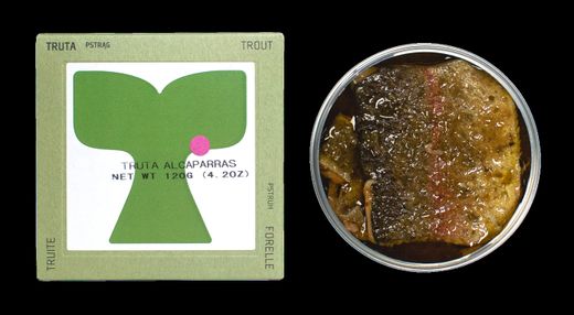 Filete de Trucha con Alcaparras ABC+ Conservas Marisco Pescado Gourmet Portugal 120 g