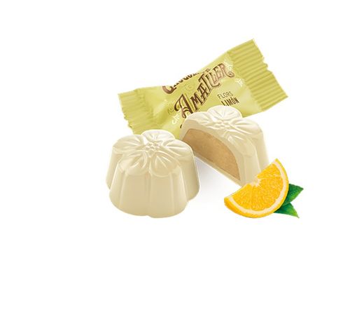 Biała czekolada i kwiaty cytryny 72g amatller