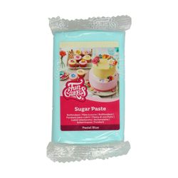 Fondant azul pastel 250 grs funcakes