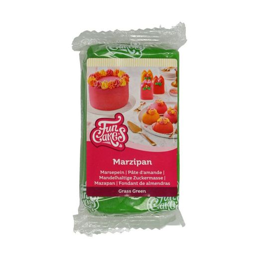 Fondant gräs grön mandelmassa 250 grs funcakes