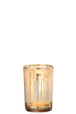 Golden Medium Candle Holder Photo Frame Special Christmas