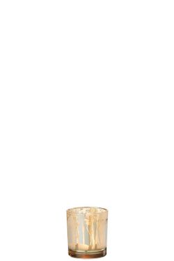 Small Gold Candle Holder Special Christmas