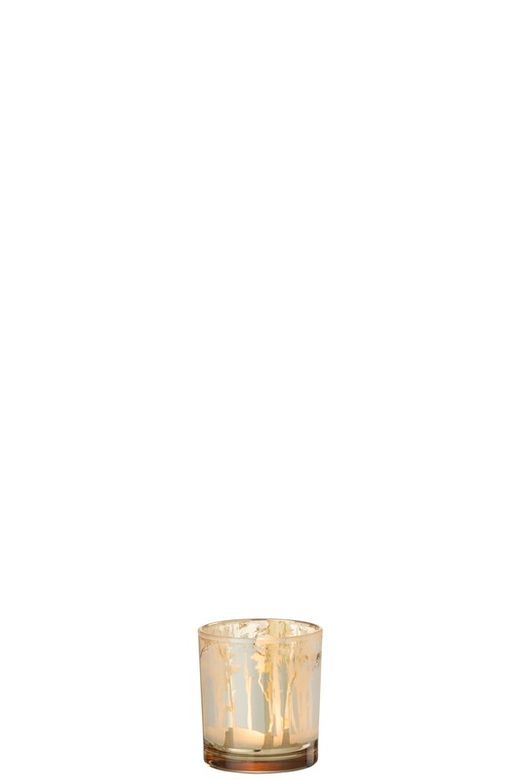 Small Gold Candle Holder Special Christmas