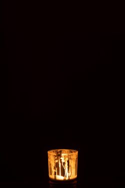 Small Gold Candle Holder Special Christmas