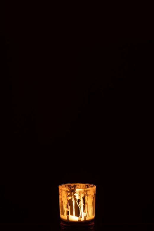 Small Gold Candle Holder Special Christmas