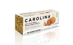 Galleta Integral Artesana Avena y Lino 0% Azúcares Vegana 100g Carolina Bio