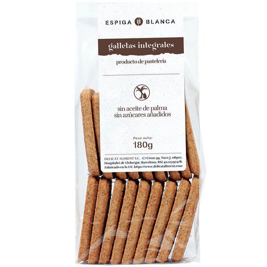 Biscoito integral sem açúcar 210 grs