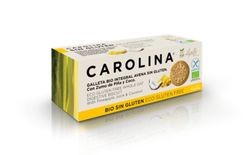 Biscoito sem glúten bio aveia carolina abacaxi 115 grs