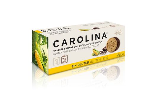 Biscoito sem glúten digestivo carolina chocolate 105 grs