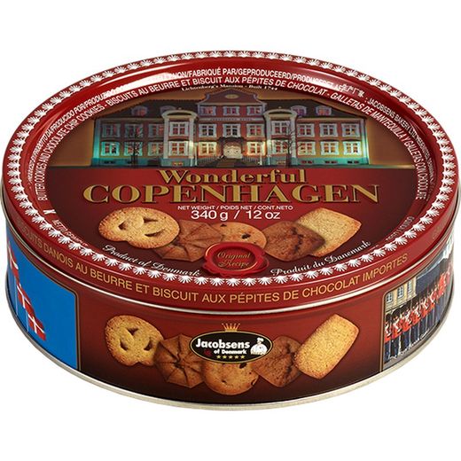 Galletas danesas surtidas copenhagen 340 grs lata