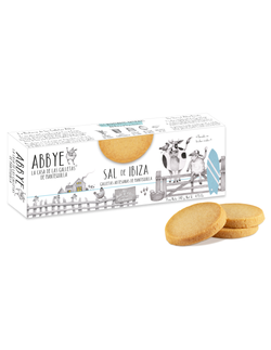 Galletas de Mantequilla Abbye con Sal de Ibiza 140 grs