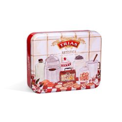 Galletas Gourmet Trias Lata Artística 175 grs Especial para Regalar