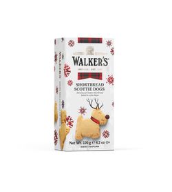 Galletas Mantequilla Navidad Walkers Scottie Dogs 120 grs