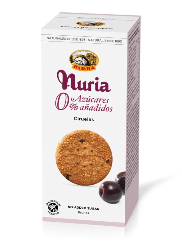 Nuria Biscuits Sans Sucre Saveur Pomme Raisins 135g – Elmercado