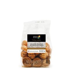 Galletas rellenas queso cabra 75 grs