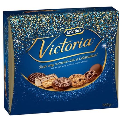 Victoria McVities Christmas Box Cookies 550 grs