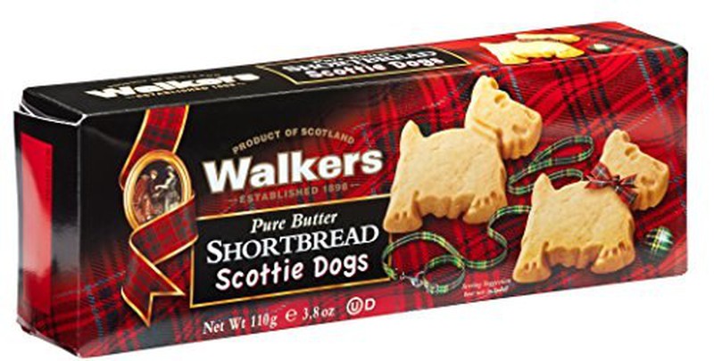 Deliciosa galleta de mantequilla de Escocia de la marca Walkers, la