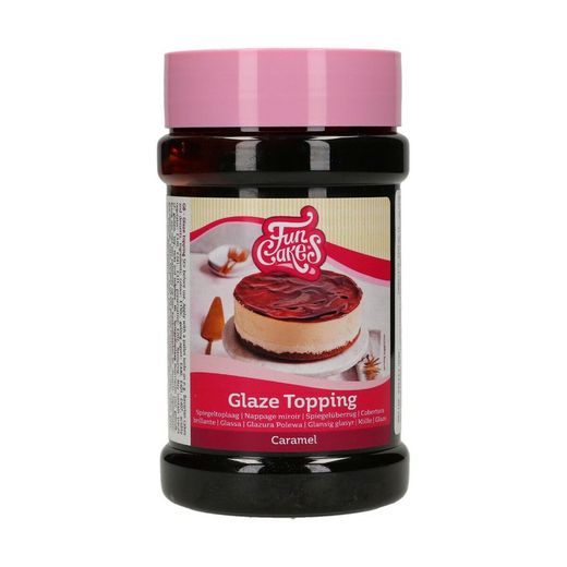 Glazuurtopping carameldekking funcakes 375 grs