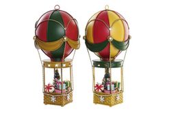 Ballon Décoration Métal Vintage Noël