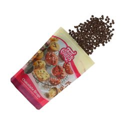 Dark chocolate drops 350 grs funcakes
