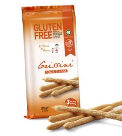 Grissini Italiano Sin Gluten 120 grs Artesano Italia Il Pane di Anna
