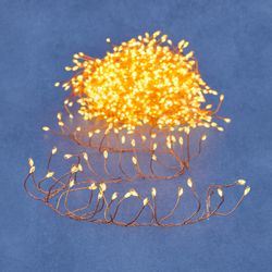 Guirnalda de Luces Navidad Cluster Blanco Frío 960 LED Temporizador 600 cm Edelmann