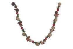 Christmas Garland Snowy Pine Green 8x8x150