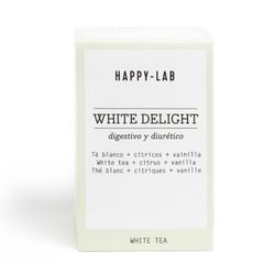 Happy-lab white delight dispensador 25 pirámides
