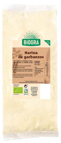 Harina de Garbanzos 500g Ecológica Biogra