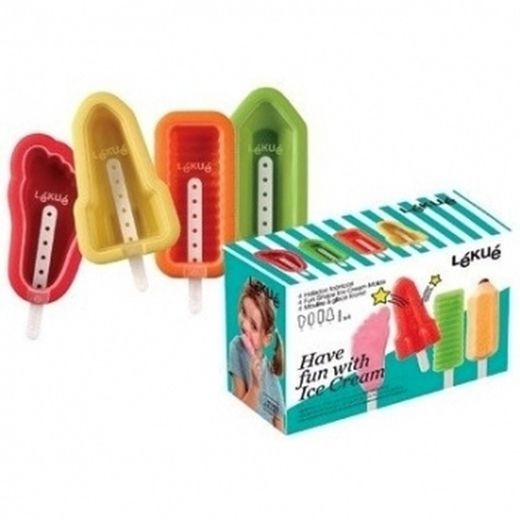 ICONIC ICE CREAM 4 assorterad Lekue