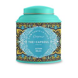 Infusión funcional action antiestrés be happy the capsoul granel. Lata de 70gr.