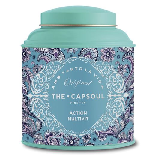 Ação de infusão funcional multivita o volume capsoul. lata de 100gr